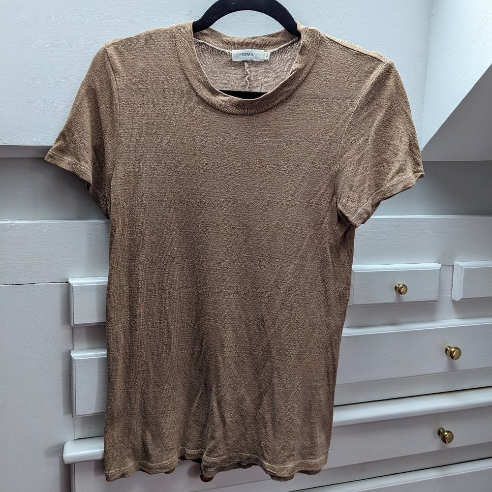 [SOLD] OZMA Silk Noil Jersey Tee